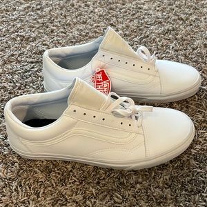 Vans Leather Shoes - New with Tags - Men’s Size 11